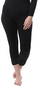 U-Lightxc2Xae Women Thermal Leggings | Women Thermal Trouser With Rib For Winter