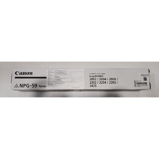 Canon NPG 59 Black Toner Cartridge.