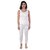 U-Light Women Quilted Thermal Slip Set : Sleeveless Top + Trouser/Female Winter Innerwear