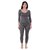 U-Light Women Cotton Quilted Thermal 3/4Th Sleeves Top And Trouser/Female Thermal/Ladies Thermal Set/Women Thermal Set
