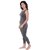 U-Light Women Quilted Thermal Slip Set : Sleeveless Top + Trouser/Female Winter Innerwear
