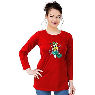 U-Light Latest Full Sleeves T-Shirt For Women And Girls