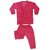 U-Light Baby Thermal Top And Pyjama Set - Front Open Full Sleeves Winter Wear Suit For Infants Boys And Girls