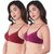 U-Light Women'S Cotton Lightly Padded Wire Free Premium Bra
