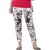 U-Light Women Cotton Printed Trouser With Rib
