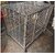 Animal treatment travel cage stainless steel strong, heavy 48 inch with flooring mat tray  wheel  Good for all animals