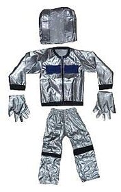 Robot Silver Color Dress for Kids