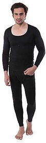U-Light Men Warmy Deep Neck Thermal Set For Winter Top And Bottom Wear | Men Thermal Wear Full Set