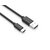 Twance T21B PVC Type C to USB Fast charging and data sync Cable,  Black Color,1.25 Meter