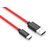 Twance T22R TPE Type C to USB Fast charging and data sync Cable, Red Color, 1.5 Meter