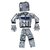 Robot Silver Color Dress for Kids
