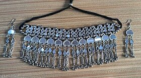 Alloy Material Oxidised Plating jewellery set for women