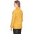Honey Bell Self Design Yellow Color Polyester Jacket For Women