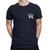 HIT SQUARE Alan Walker logo Navy Blue Pure Cotton Round Neck Printed For Men