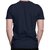 HIT SQUARE Itachi_Uchiha logo Navy Blue Pure Cotton Round Neck Printed For Men