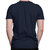 HIT SQUARE Navy Blue Pure Cotton Round Neck Printed For Men
