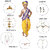 Ram Costume for Boys (Blue Dhoti, Patka, Mukut, Mala, Earrings, Dhanush & teer)