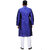 Ochex Men's Dupion Silk Long Straight Knee Length Plain Casual  Wear Kurta