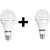 BRITE INVERTER 12 WATT BULB ( RE-CHARGEBEL ) PACK OF 2