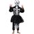 Kaku Fancy Dresses Skeleton Girl Costume Halloween Dress For Kids Costume -Black