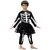 Kaku Fancy Dresses Skeleton Girl Costume Halloween Dress For Kids Costume -Black