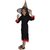 Kaku Fancy Dresses Halloween Scary Witch Costume With Hat, Teeth  Face Mask For Kids