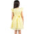 Kid Kupboard Cotton Girls A-Line Frock, Light Yellow, Sleeveless, Crew Neck, 8-9 Years KIDS5382