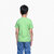 Kid Kupboard Cotton Boys T-Shirt, Green, Half-Sleeves, Crew Neck, 9-10 Years KIDS5376