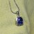 Natural Blue Sapphire Neelam Stone Pendant Natural Stone Certified Fashionable and Astrological Purpose pendant