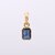 Natural Blue Sapphire Neelam Stone Pendant Natural Stone Certified Fashionable and Astrological Purpose pendant