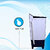 Foxsky 8.6 kg Semi-Automatic Top Load Washing Machine With Magic Filter (Aqua Wash, MAROON)