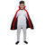 Kaku Fancy Dresses Halloween Dracula Robe & Hat Costume for Kids Set | Halloween Dress For Boys & Girls - Black