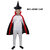 Kaku Fancy Dresses Halloween Dracula Robe & Hat Costume for Kids Set | Halloween Dress For Boys & Girls - Black