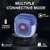 TP TROOPS (Portable Bluetooth Speaker) Dynamic Thunder Sound with Disco LED 5 W Bluetooth Speaker