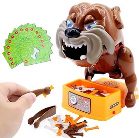 Funny Electronic Pet Dog Toys, Funny Parent Child Games, Dog Board Games,Tricky Toy Games, Flake Out Bad Dog Bones Cards