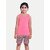 Rad Prix Short For Girls Casual Solid Pure Cotton (Pink, Pack Of 1)