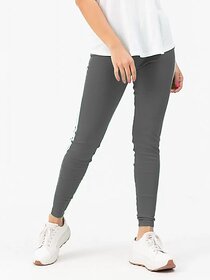 Rad Prix Western Wear Legging (Grey, Solid)