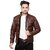 29K Men's Brown Leather Jacket