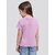 Radprix Girls Solid Pure Cotton T Shirt (Purple, Pack Of 1)