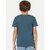 Radprix Boys Solid Pure Cotton T Shirt (Blue, Pack Of 1)