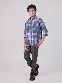 Radprix Boys Checkered Casual Multicolor Shirt