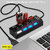 TP TROOPS 150Hb 4 Port USB Hub with Dedicated On/Off Switch, Led Indicators, 45Cm Cable Length