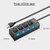 TP TROOPS 150Hb 4 Port USB Hub with Dedicated On/Off Switch, Led Indicators, 45Cm Cable Length
