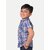 Radprix Boys Checkered Casual Light Blue Shirt