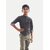 Radprix Boys Solid Casual Black Shirt