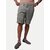 Radprix Solid Men Grey Casual Shorts