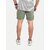 Radprix Solid Men Green Basic Shorts