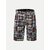 Radprix Checkered Men Maroon Casual Shorts
