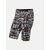 Radprix Checkered Men Maroon Casual Shorts