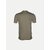 Radprix Solid Men Henley Neck Grey T-Shirt